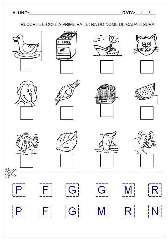 Atividades dos Pré – Escola Magnante